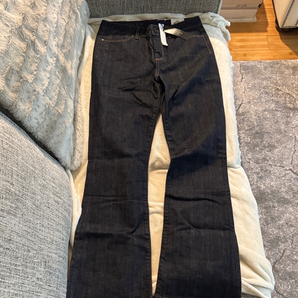 Talbots Dark Blue Boot Cut Jeans